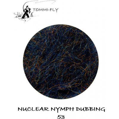 Tommi-Fly Dubbing Nuclear Nymph Dubbing Paris Blue Orange – Hledejceny.cz