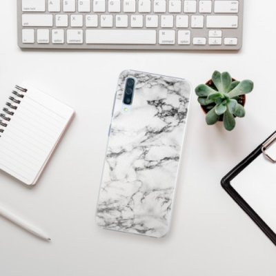 Pouzdro iSaprio - White Marble 01 - Samsung Galaxy A50 – Zbozi.Blesk.cz