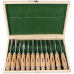 Dláta řezbářská sada - 12ks - dřevěný box XTLINE – Sleviste.cz