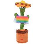 iMex Toys Tančící mluvící a zpívající plyšový kaktus Amigos – Sleviste.cz