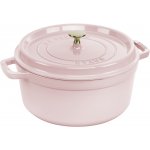 Staub Litinový hrnec s poklicí Cocotte 28 cm / 6,7 l růžová 1032957 – Zboží Mobilmania
