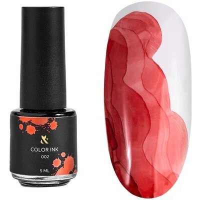 F.O.X - akvarelová barva Color ink Red 002 5 ml – Hledejceny.cz