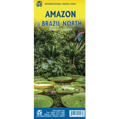 Amazon & Brazil North - přehledová mapa