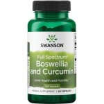 Swanson Full Spectrum Boswellia s Curcuminem 60 kapslí – Hledejceny.cz