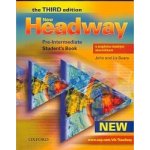 NEW HEADWAY PRE-INTERMEDIATE THIRD EDITION STUDENT´S BOOK WITH CZECH WORDLIST - John a Liz Soars – Zboží Mobilmania