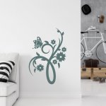 NSPIO Šablona na malování - Motýl nad vázou rozmery 120x90 cm – Zboží Dáma