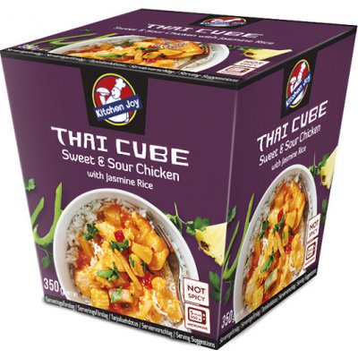 Thai Cube Sweet & Sour s rýží 350g – Zboží Dáma