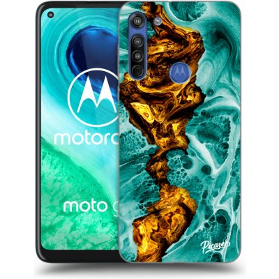 Pouzdro Picasee silikonové Motorola Moto G8 - Goldsky čiré – Zboží Mobilmania