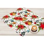 Bellatex ubrus Vánoce vánoční hvězda 50x50cm – Zboží Dáma