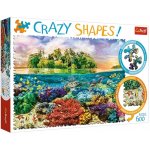 Trefl Crazy Shapes Tropický ostrov 600 dílků – Hledejceny.cz