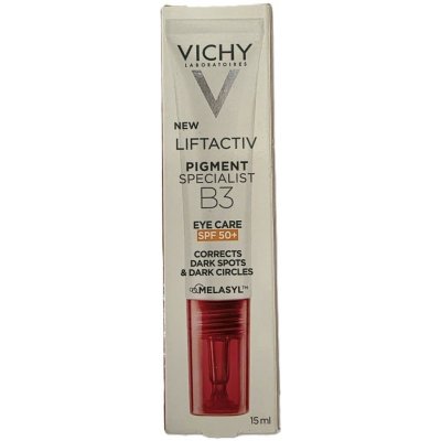 Vichy Liftactiv Pigment Specialist B3 oční krém proti kruhům pod očima SPF 50+ 15 ml – Sleviste.cz