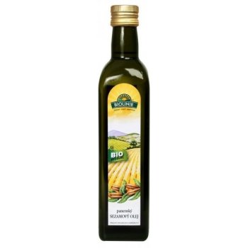 BIOLINIE Panenský sezamový olej 0,5 l