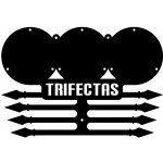 FUBO Fitness OCR věšáky na medaile TRIFECTAS kovové S – Zboží Dáma