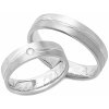 Prsteny Aumanti Snubní prsteny 127 Stříbro bílá