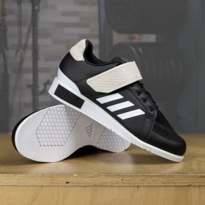 Adidas Boty na vzpírání Power Perfect III black/white – Zboží Dáma