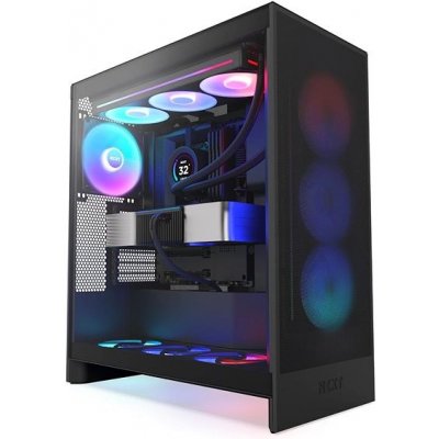 NZXT H7 Flow RGB CM-H72FB-R1 – Zboží Mobilmania