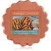 Vonný vosk Yankee Candle vonný vosk do aroma lampy Grilled Peaches & Vanilla Grilované broskve a Vanilka 22 g
