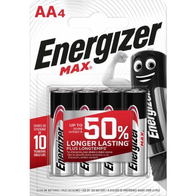 Energizer Max AA 4ks EN-MAXAA4 – Zbozi.Blesk.cz