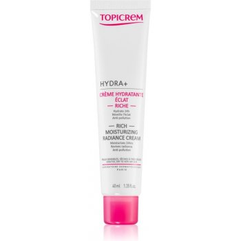 Topicrem Hydra + Rich Moisturizing Radiance Cream 40 ml