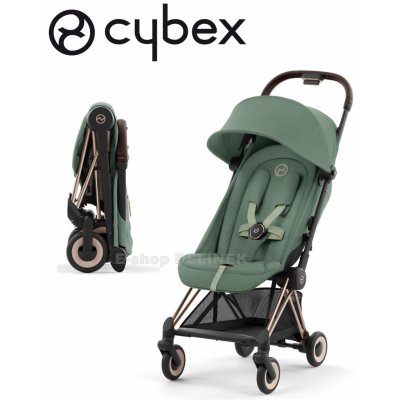 Cybex Coya Rose Gold Leaf Green 2023 – Hledejceny.cz