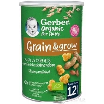 Gerber Organic křupky banánové 5x 35 g