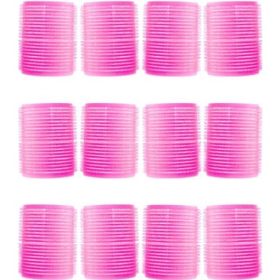 Labor Pro Natáčky suchý zip průměr 44mm růžové velké, 12pcs – Zbozi.Blesk.cz