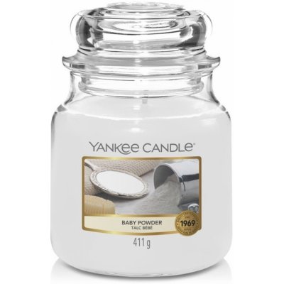 Yankee Candle Classic Baby Powder 411 g – Sleviste.cz