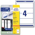 Avery Zweckform L4761-25 etikety na pořadače 192 x 61 mm 120 etiket bílé – Zboží Dáma