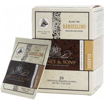 Harney & Sons Darjeeling 20 pyramidových sáčků