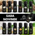 Aromaholik Sada Novinek esenciálních olejů 13 x 10 ml – Hledejceny.cz