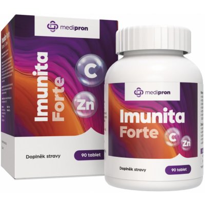 Medipron Imunita Forte C + Zinek 90 tablet – Hledejceny.cz