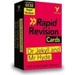 York Notes for AQA GCSE Rapid Revision Cards: The Strange Case of Dr Jekyll and Mr Hyde catch up, revise and be ready for and 2023 and 2024 exam – Hledejceny.cz