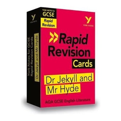 York Notes for AQA GCSE Rapid Revision Cards: The Strange Case of Dr Jekyll and Mr Hyde catch up, revise and be ready for and 2023 and 2024 exam – Zbozi.Blesk.cz