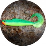 Redbass Kixter L 10 cm Fluo / Green RH UV – Zboží Dáma