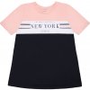 Dětské tričko Winkiki Kids Wear Dívčí triko Winkiki New York růžová