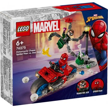 LEGO® Marvel 76275 Honička na motorce: Spider-Man vs. Doc Ock