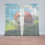 Sablio Záclony Pokemon ball Krajina: 2ks 150x250cm – Hledejceny.cz