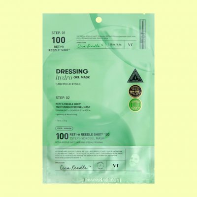 VT Cosmetics PDRN Hydrogel Mask Regenerační hydrogelová maska na obličej 33 g – Sleviste.cz
