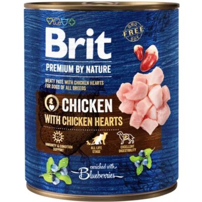 Brit Premium by Nature Chicken with Hearts 6x800 g