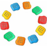 Balanční kameny STONE barevná sada 10 ks pro rozvoj motoriky – Zboží Mobilmania