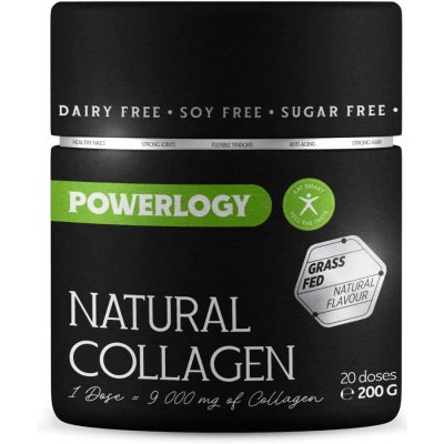 Powerlogy Natural Collagen 200 g – Hledejceny.cz
