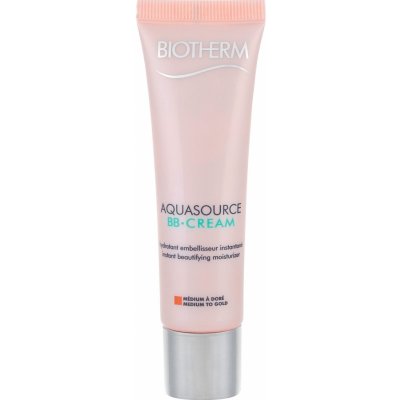 Biotherm Aquasource BB Cream Instant Beautifying Moisturizer hydratační BB krém SPF15 Medium to Gold 30 ml – Hledejceny.cz