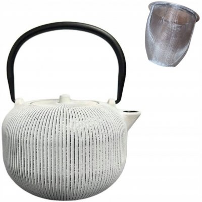 MPLCo Litinová smaltovaná konvička 1 l bílá – Zboží Dáma