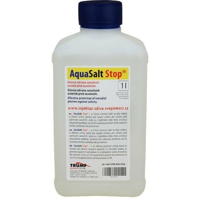 AquaSalt Stop 1l - protisolný nátěr pod sanační omítky. – Sleviste.cz