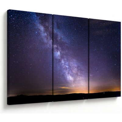 Obraz - Pohled do vesmíru, třídílný 120x80 cm – Hledejceny.cz