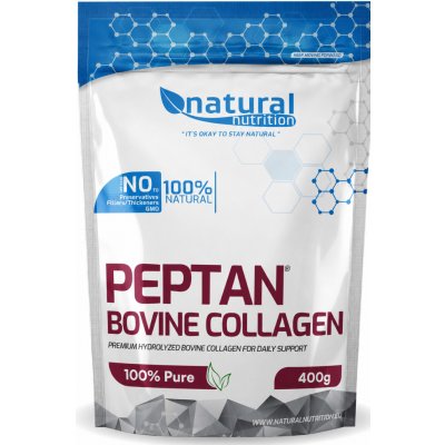 Natural Nutrition Hydrolyzovaný hovězí kolagen Peptan 400 g – Hledejceny.cz