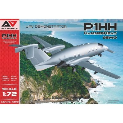 Models P.1HH Hammerhead Demo UAV A&A 7209 1:72 – Hledejceny.cz