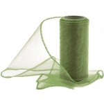 Vikpap - organza 12 cm × 9,14 m, tmavě zelená – Sleviste.cz