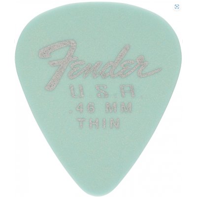 Fender Dura-Tone Delrin Picks, 351 Shape - trsátka (více variant) Fender Dura-Tone Delrin Picks, 351 Shape: Daphne Blue / Thin