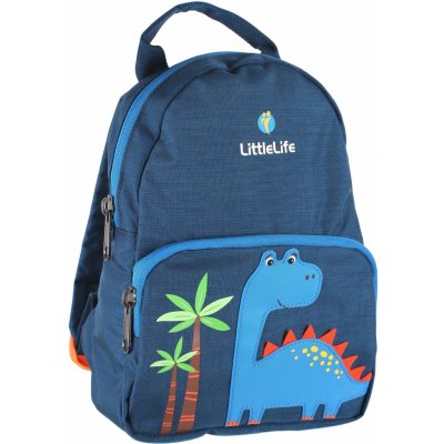 LittleLife batoh Toddler Friendly Faces Dinosaur modrý – Zboží Mobilmania